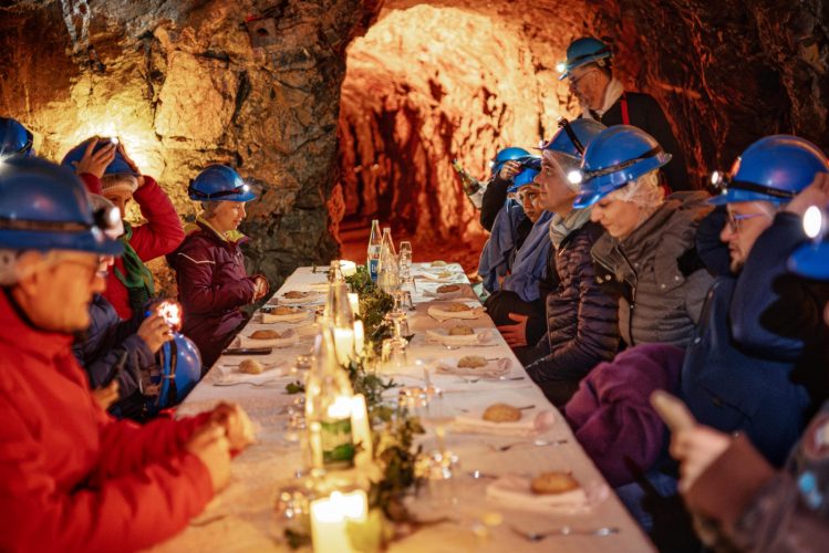 Dîner insolite + parc minier tellure