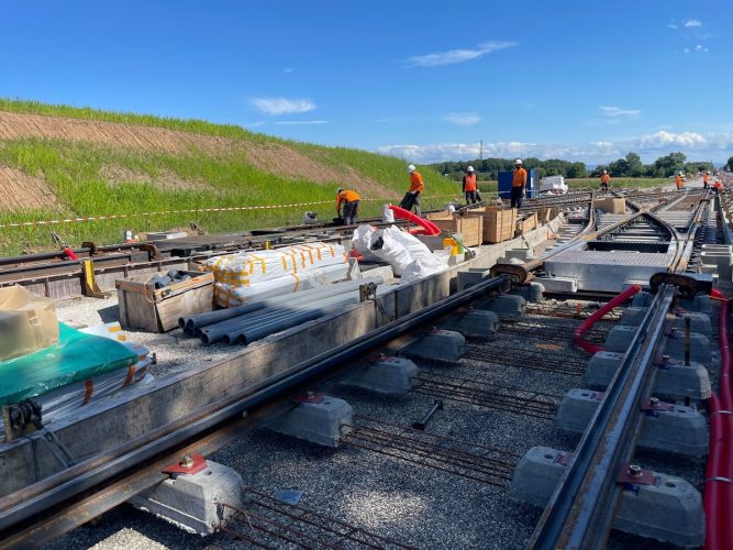 travaux tram ouest