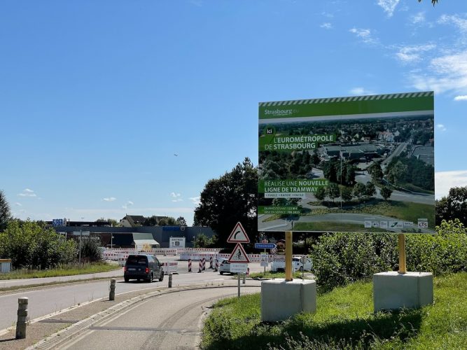 travaux tram ouest