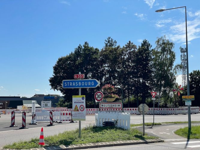 travaux tram ouest