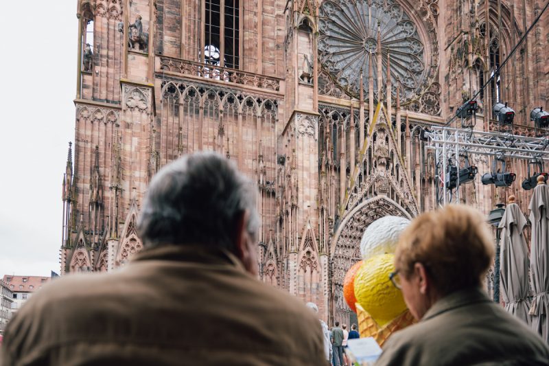 Touriste cathédrale