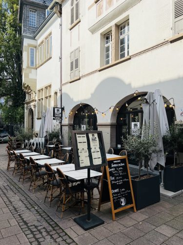 Bande à Part restaurant terrasse