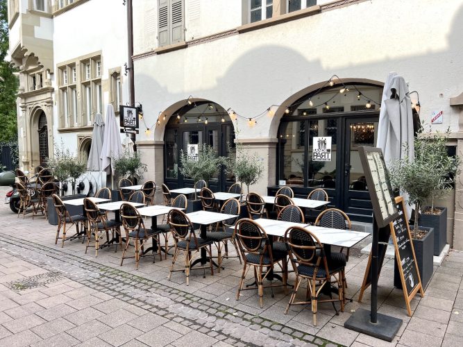 Bande à Part restaurant terrasse