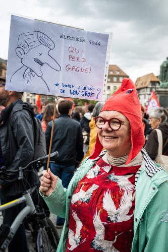 Rentrée sociale manifestation Strasbourg retraites gouvernement Barnier