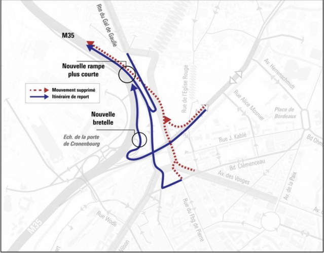 nouveaux schémas de circulation place de haguenau