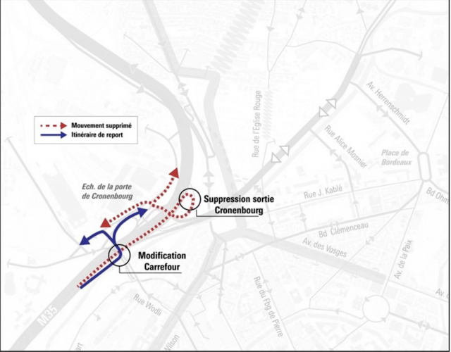 nouveaux schémas de circulation place de haguenau