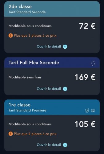 prix strasbourg berlin