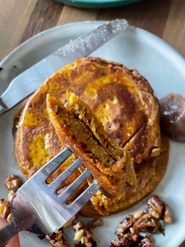 Pancakes citrouille recette les cookines julia wencker (9)