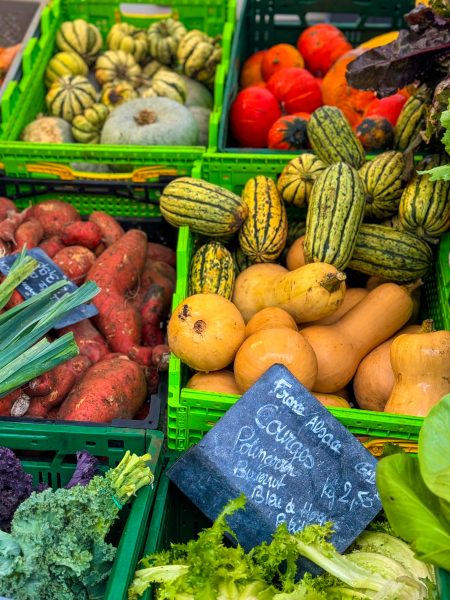 Légumes automne marché