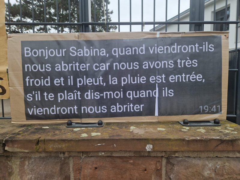 Collège Lesay-Marnésia enfants à la rue SDF Sans-abris