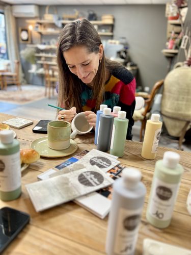 La Boutique des Bouleaux café Céramique