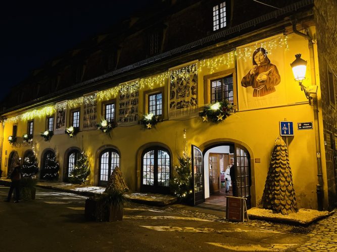 Alsace verte marché de noel patisserie spa dune chalet wissembourg