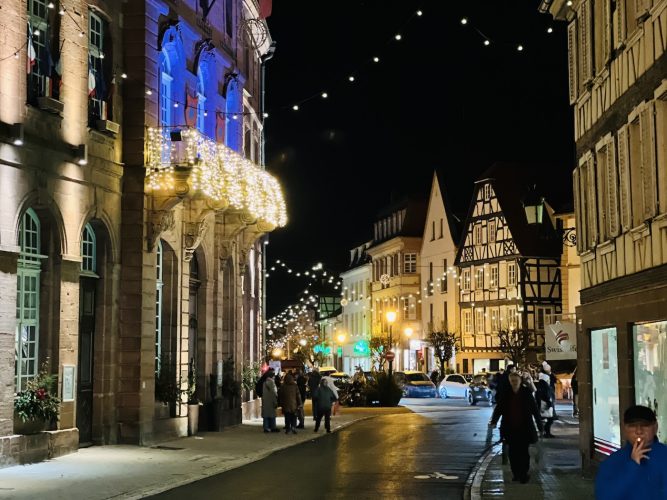 Alsace verte marché de noel patisserie spa dune chalet wissembourg