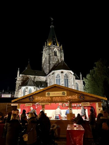 Alsace verte marché de noel patisserie spa dune chalet wissembourg