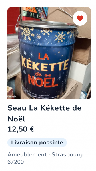 brocante noël honte + annonce leboncoin