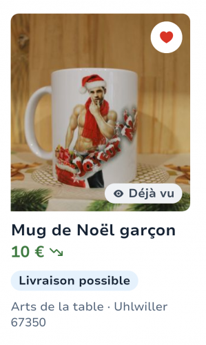 brocante noël honte + annonce leboncoin