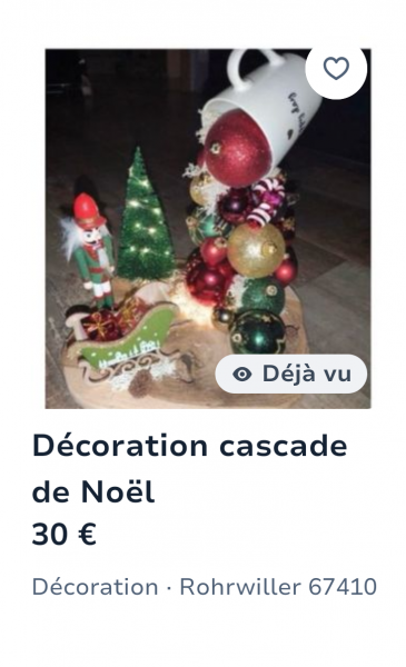 brocante noël honte + annonce leboncoin