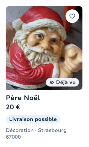 brocante noël honte + annonce leboncoin