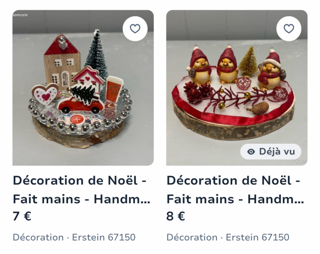 brocante noël honte + annonce leboncoin