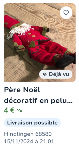 brocante noël honte + annonce leboncoin