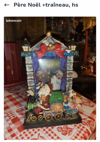 brocante noël honte + annonce leboncoin