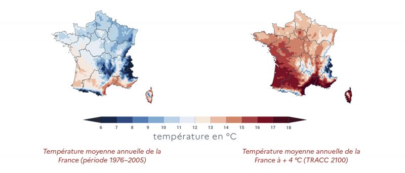 Réchauffement climtique climat météo france