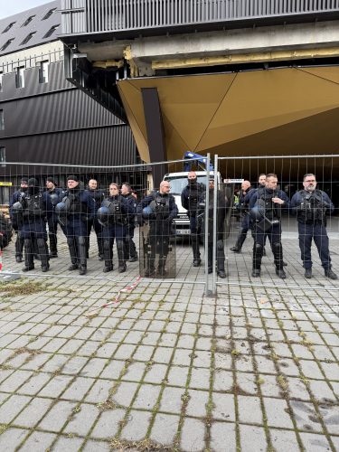 mobilisation science po stras contre partenariat université Reichmann