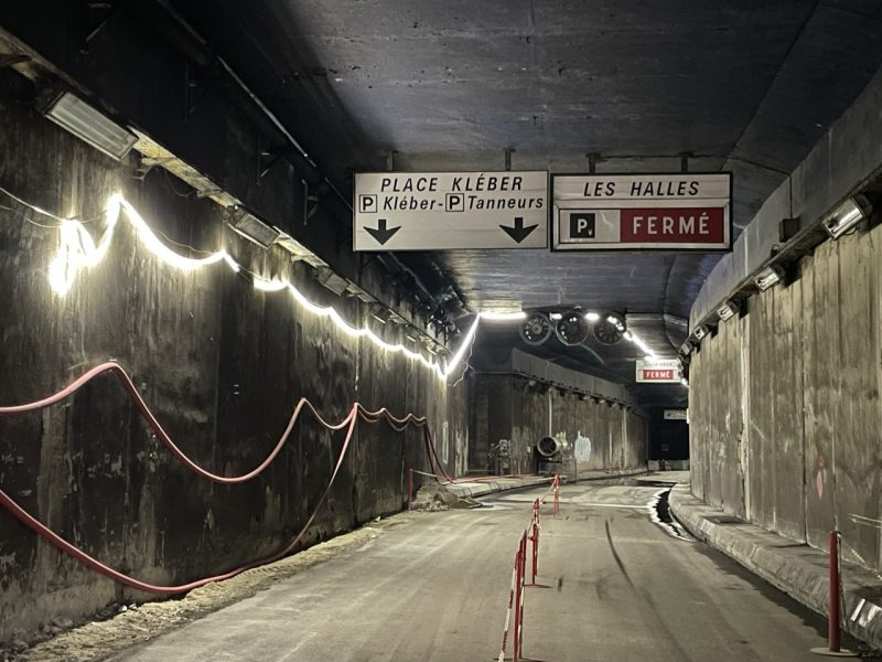 tunnel halles