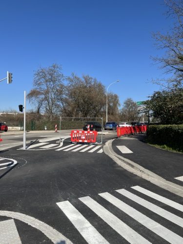piste cyclable pont d&rsquo;anvers