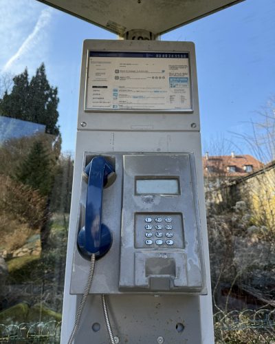 Combiné cabine téléphonique Murbach