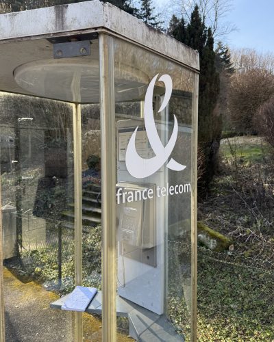 Logo France Telecom cabine Murbach