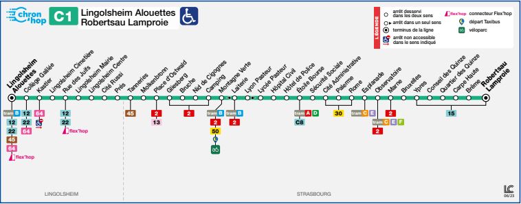 Bus C1 ligne CTS