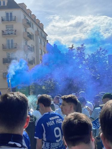 cortège supporters strasbourg