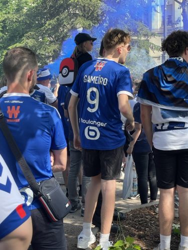 cortège supporters strasbourg