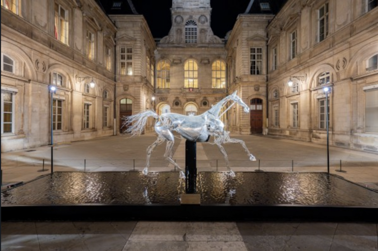 zeus cheval métallique jo