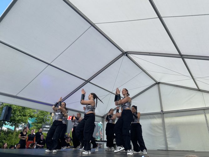 Urban fest shopping promenade (3) danse