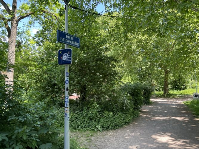 parc abords stade meinau