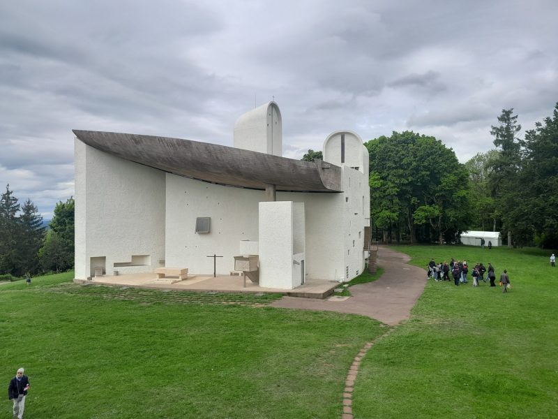 chapelle Ronchamp extérieur Le Corbusier