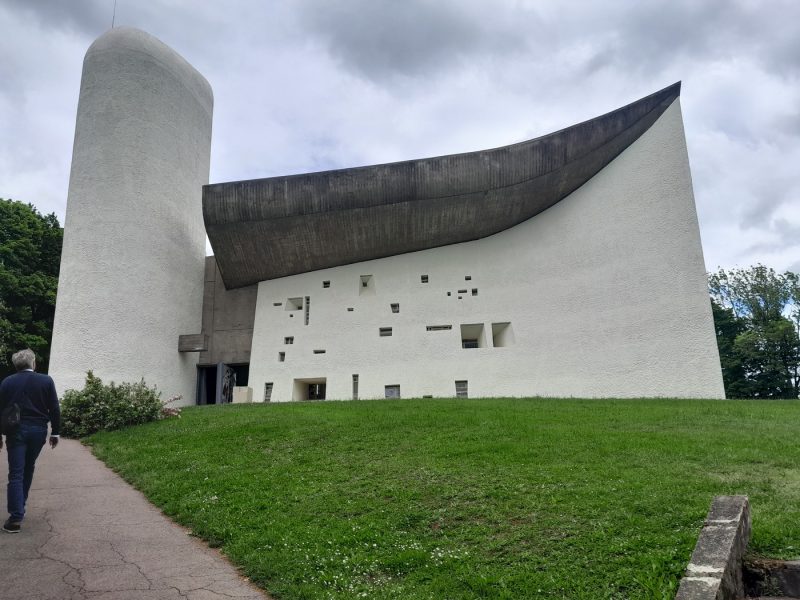 chapelle Ronchamp façade Sud