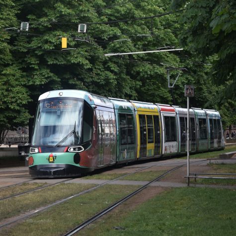 Tramway illustré, Strasbourg Capitale mondiale du livre, Lire notre monde Anouk Ricard