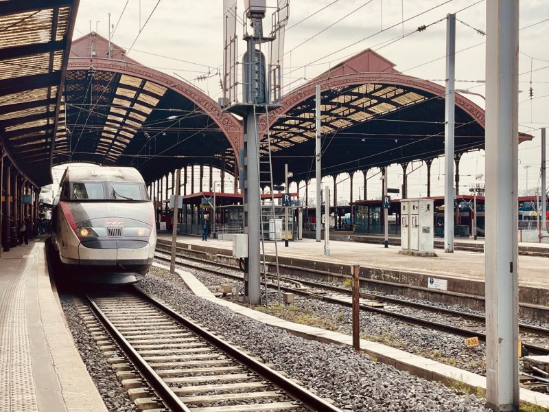 train tgv gare strasbourg
