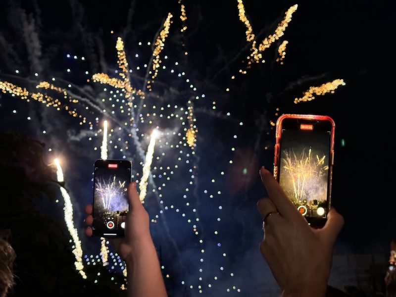 feu d&rsquo;artifice  et drone 14 juillet