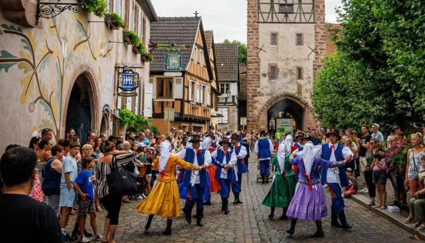 fête vin Bergheim