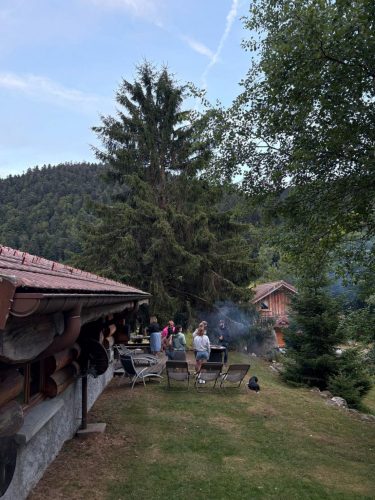 soirée au chalet la bresse