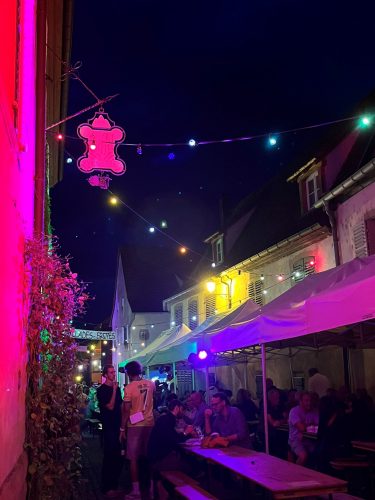 mittelbergheim fete du vin la nuit
