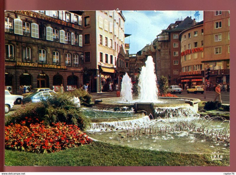 Place de l&rsquo;Homme-de-Fer années 80