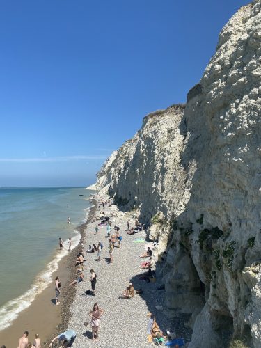 Côte d&rsquo;Opale falaise