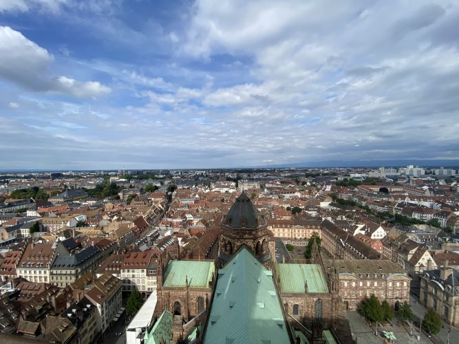 Strasbourg vue d&rsquo;en haut