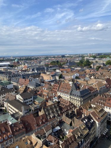 Strasbourg vue d&rsquo;en haut