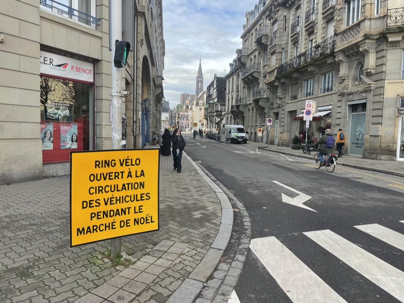 ring vélo panneau